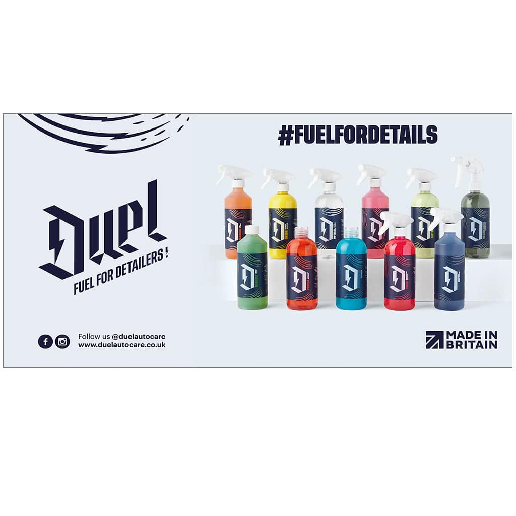 Duel Autocare PVC banner