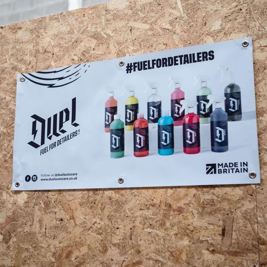 Duel Autocare PVC banner
