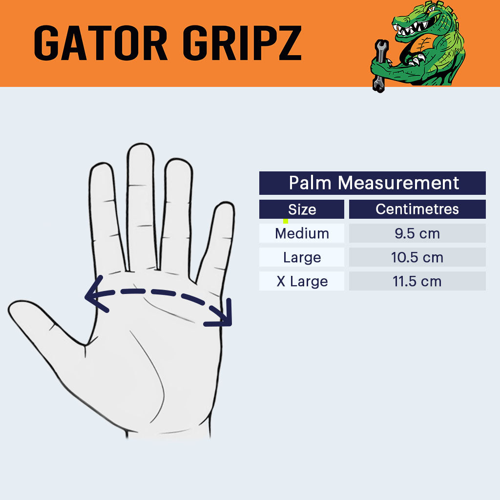 Duel Autocare Tough Glove Gator Gripz Disposable Nitrile Gloves