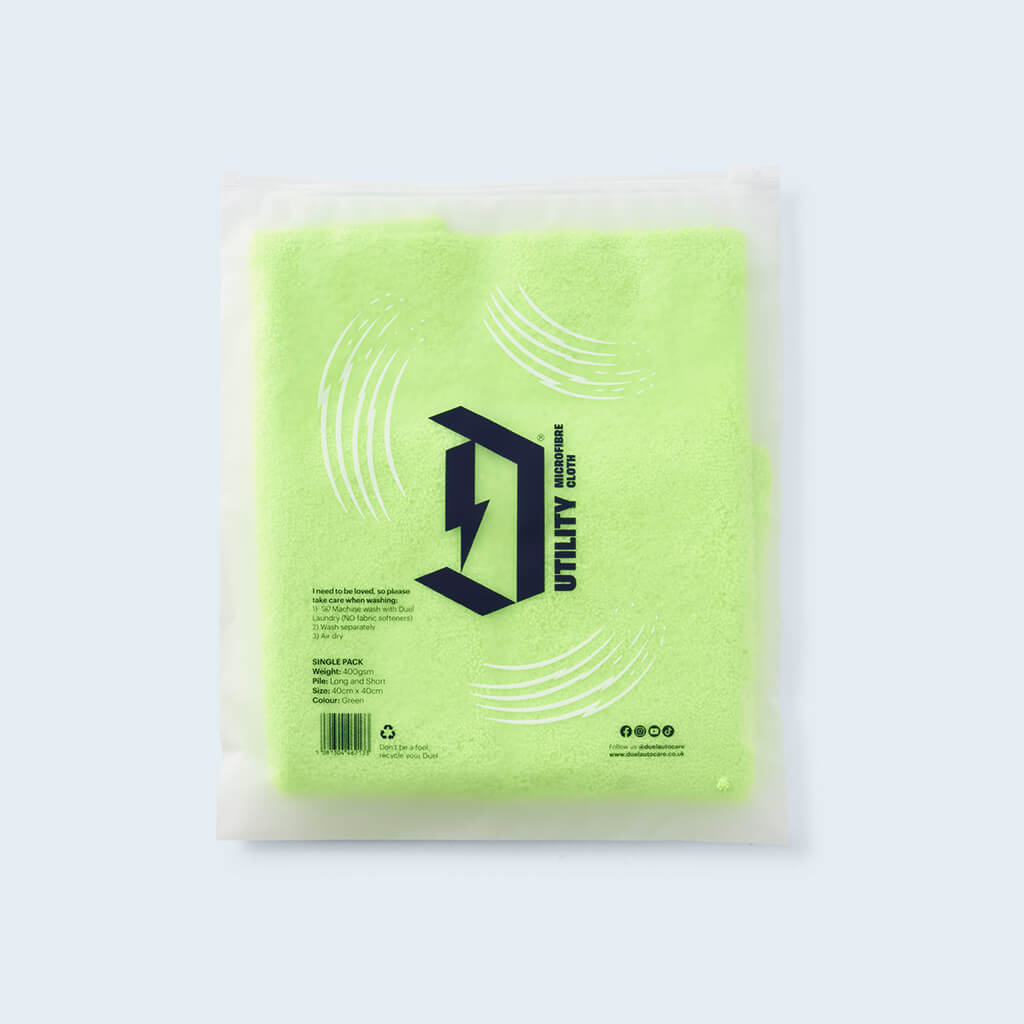 Duel Autocare Utility Dual-Sided Microfibre Cloth