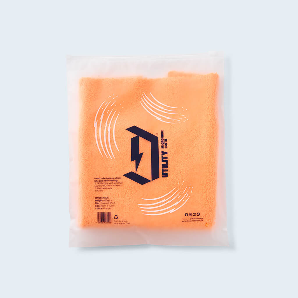 Duel Autocare Utility Dual-Sided Microfibre Cloth